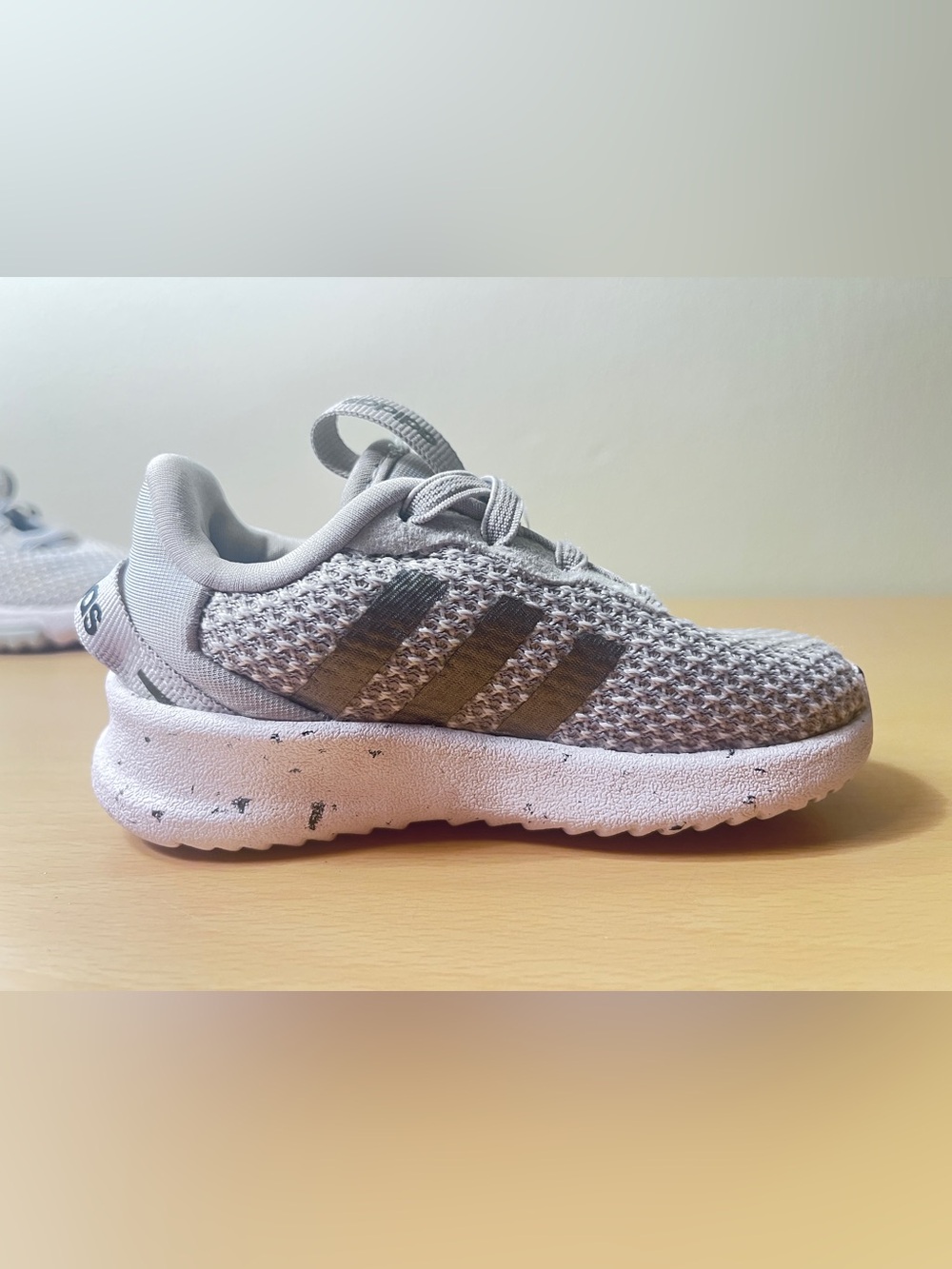 Adidas Baby Racer TR 2.0 H04462 Running Grey Shoes Size 5K (5) - Picture 6 of 11